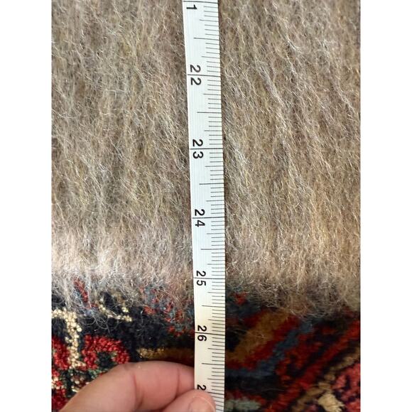 NWOT Toteme Boxy Signature Women's Sweater Knit S Alpaca Brown Melange Sherpa - Picture 7 of 10